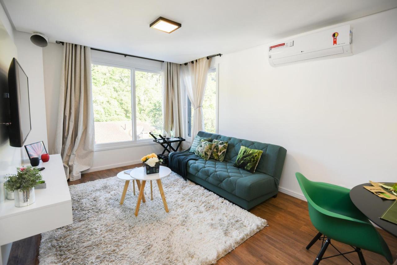 Rosa Edificio Victoria Apartment Gramado Exterior photo